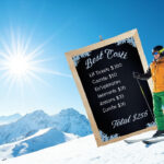 Combien coûte une journée au ski ?